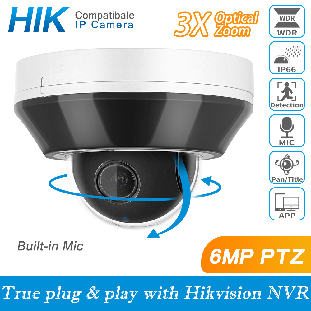 Home Security Hikvision - Hikvision Compatible 6MP HD POE PTZ
