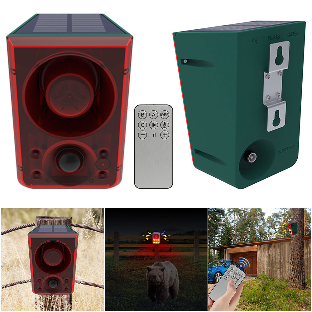 Outdoor Solar Motion Sensor Al - Barking Dog Alarm incelemesi ve fiyatı