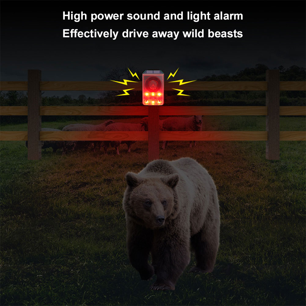 Outdoor Solar Motion Sensor Al - Barking Dog Alarm incelemesi ve fiyatı
