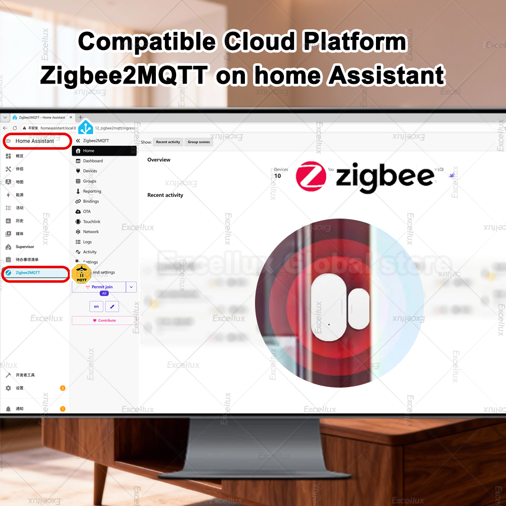 Zigbee 3.0 Door Window Sensor  - Home Security With Alarm incelemesi ve fiyatı