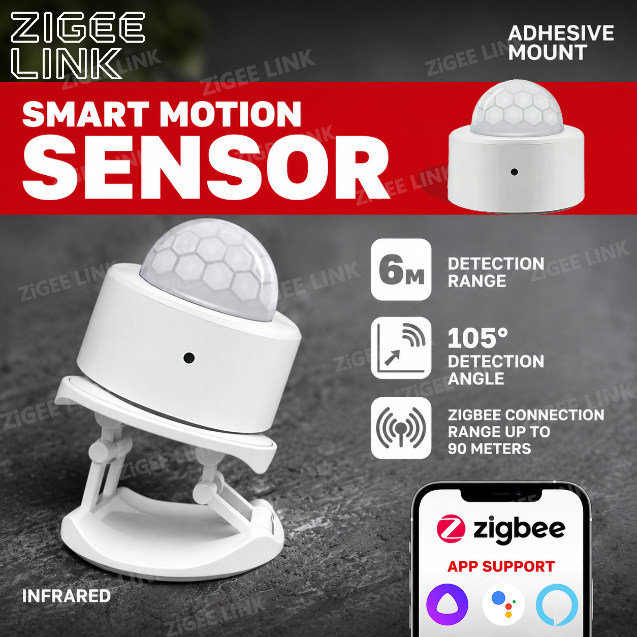 Zigbee PIR Motion Sensor Human - Home Security With Alarm incelemesi ve fiyatı