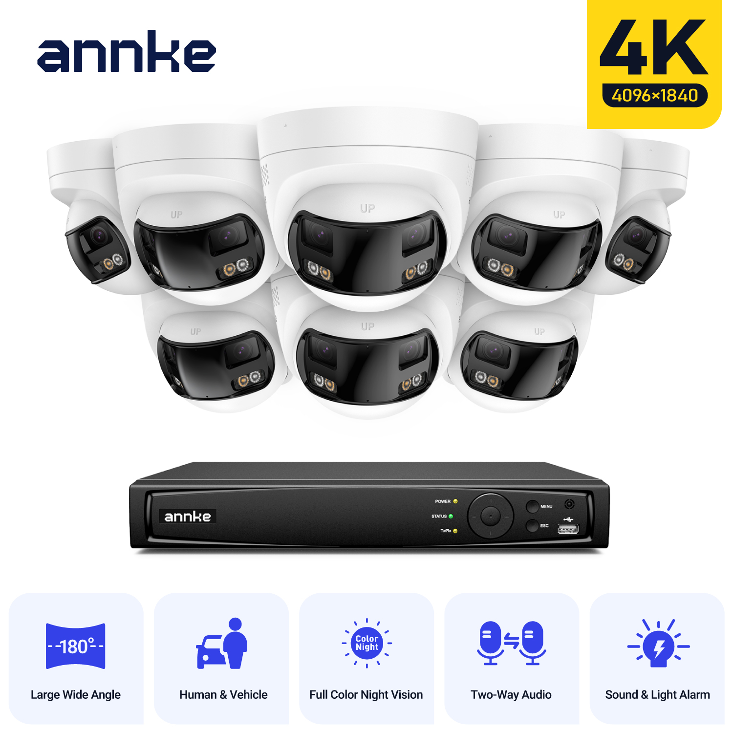 ANNKE security camera system 4 - Home Security Outdoor Camera System incelemesi ve fiyatı
