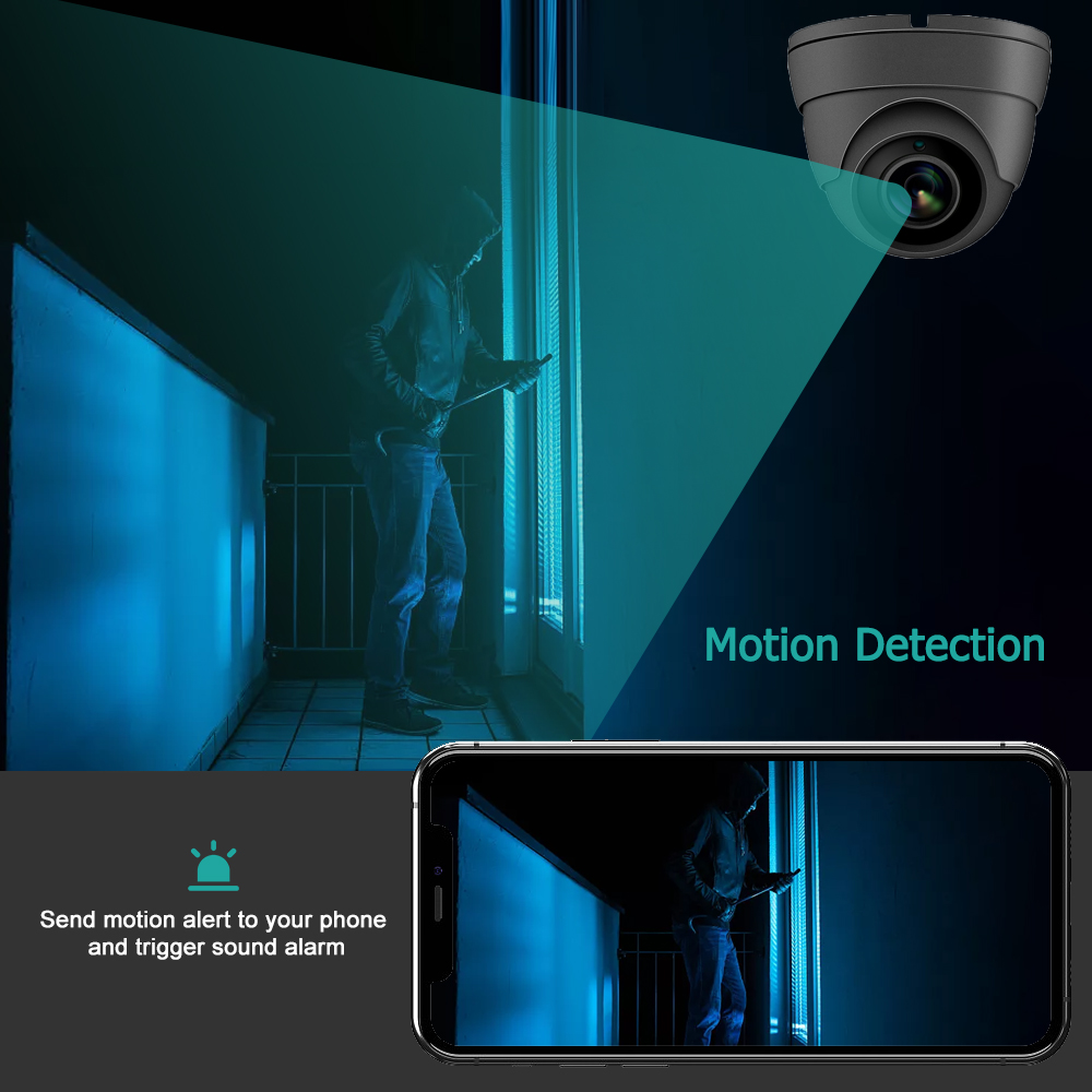Anpviz 5MP Turret POE IP Camer - Home Security Alarm incelemesi ve fiyatı
