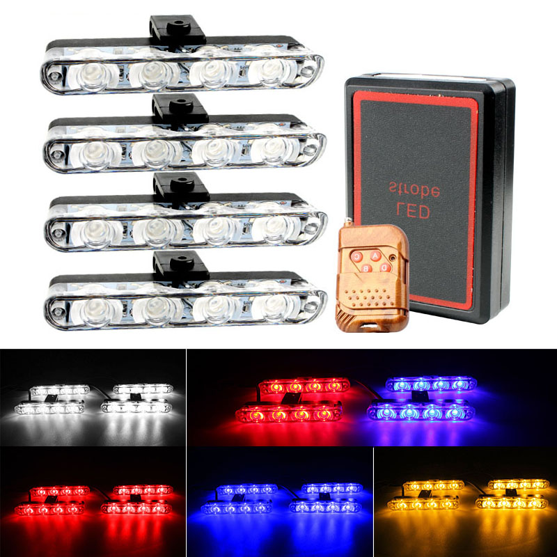 4 In 1 Red Blue Emergency Stro - Home Security Police incelemesi ve fiyatı