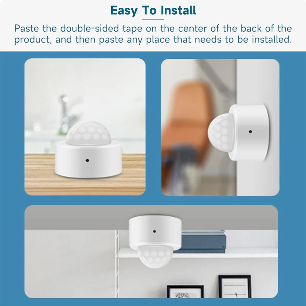 ZigBee PIR Motion Sensor Mini  - Home Security With Alarm incelemesi ve fiyatı