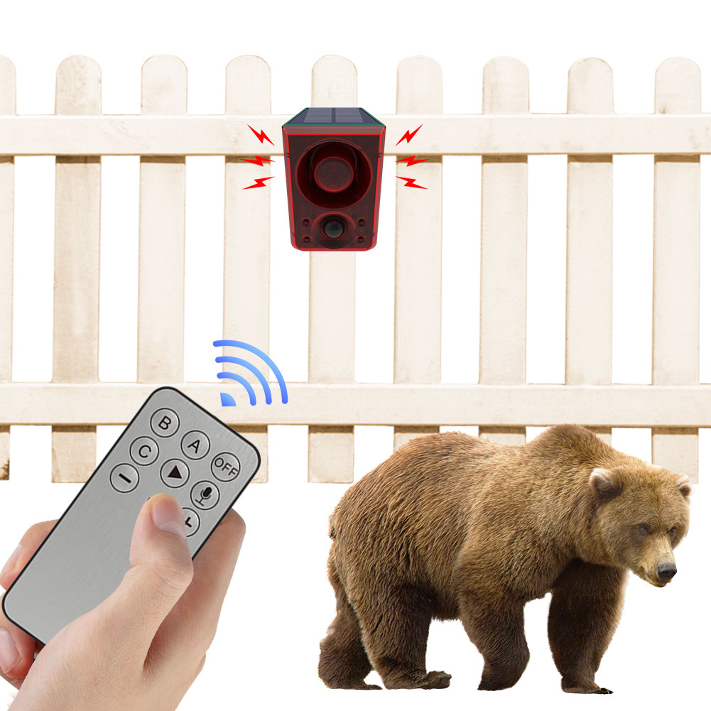 Solar Outdoor Motion Sensor Al - Barking Dog Alarm incelemesi ve fiyatı
