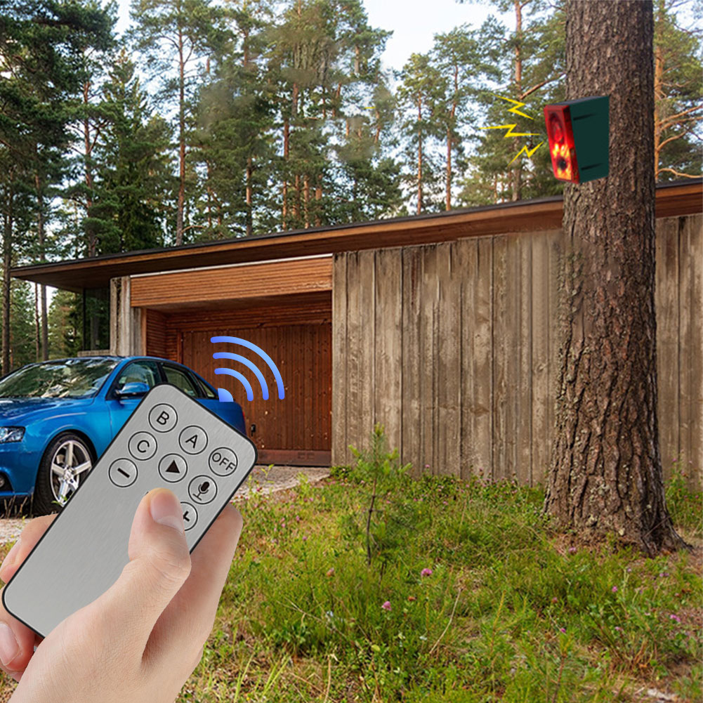 Solar Outdoor Motion Sensor Al - Barking Dog Alarm incelemesi ve fiyatı