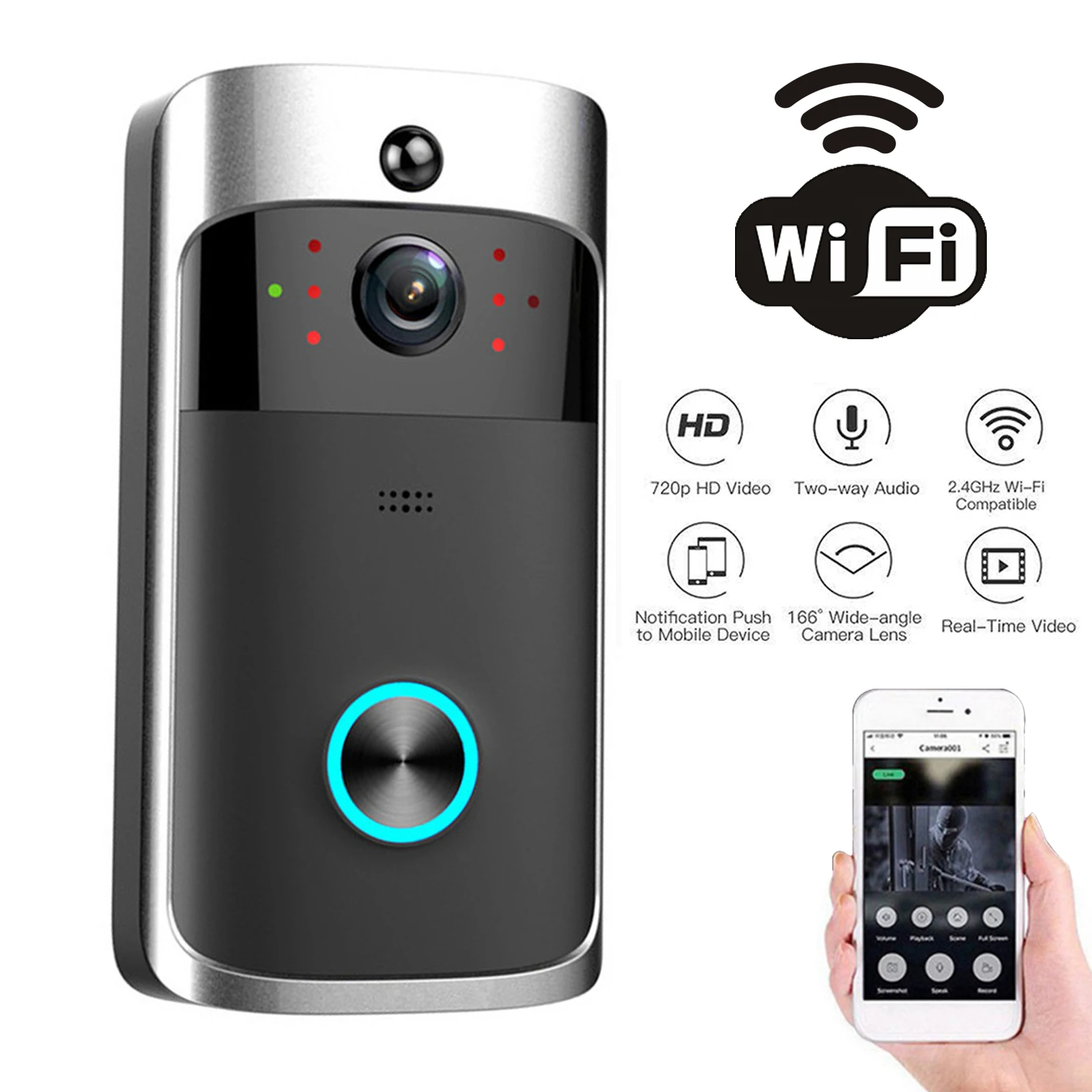 2026 NEW V5 Video Door Bell Wi - Home Security Blink incelemesi ve fiyatı
