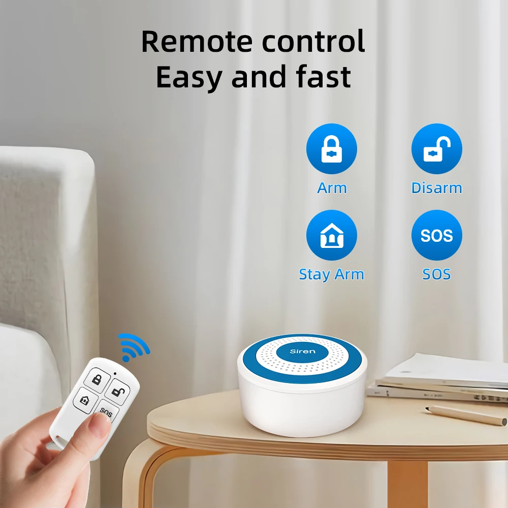 MULO Mini Alarm Siren Wireless - Home Security Blink incelemesi ve fiyatı