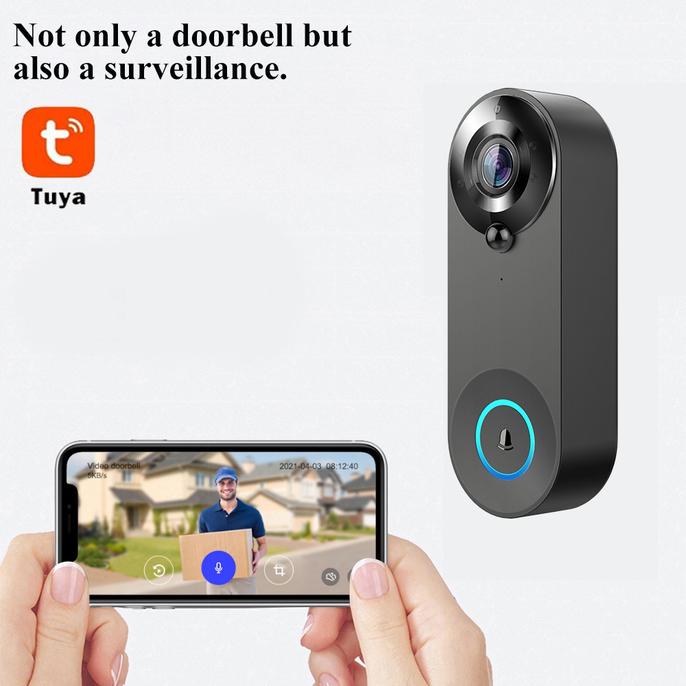 Tuya 1080P Wireless WIFI Doorb - Home Security Blink incelemesi ve fiyatı