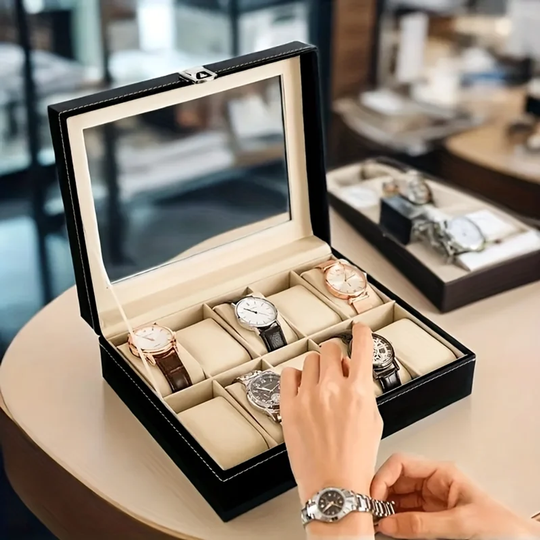 1pc Elegant Watch Storage,3/12 - Home Security Features incelemesi ve fiyatı