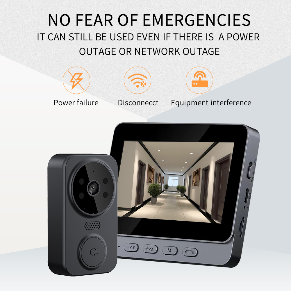 Wireless Visual Doorbell, DInt - Home Security Features incelemesi ve fiyatı
