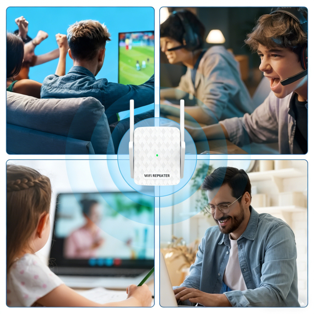 New 1200Mbps 5Ghz WiFi Repeate - Home Security No Wifi incelemesi ve fiyatı