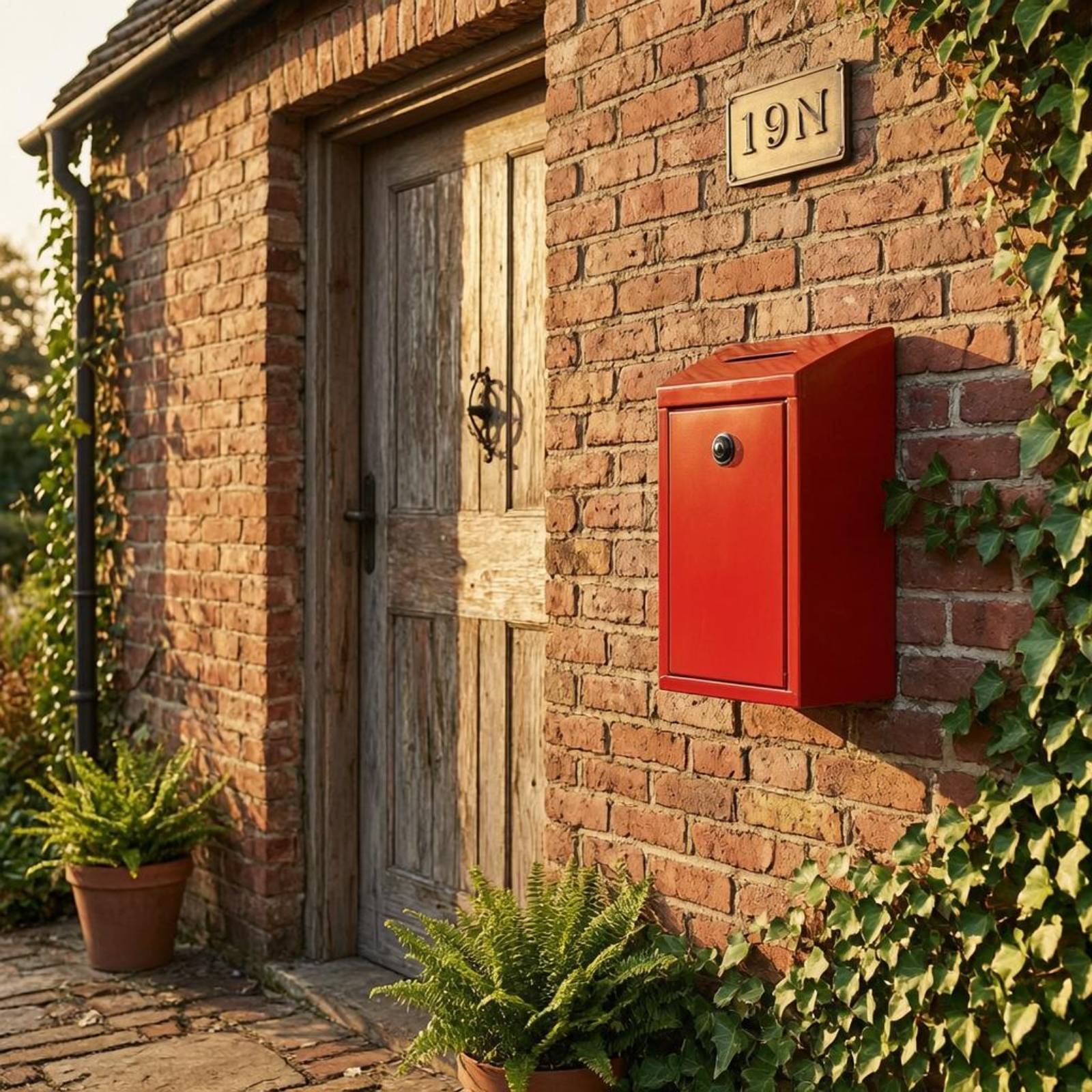 Slanted-Top Mailbox Mail Slot  - Home Security Service incelemesi ve fiyatı