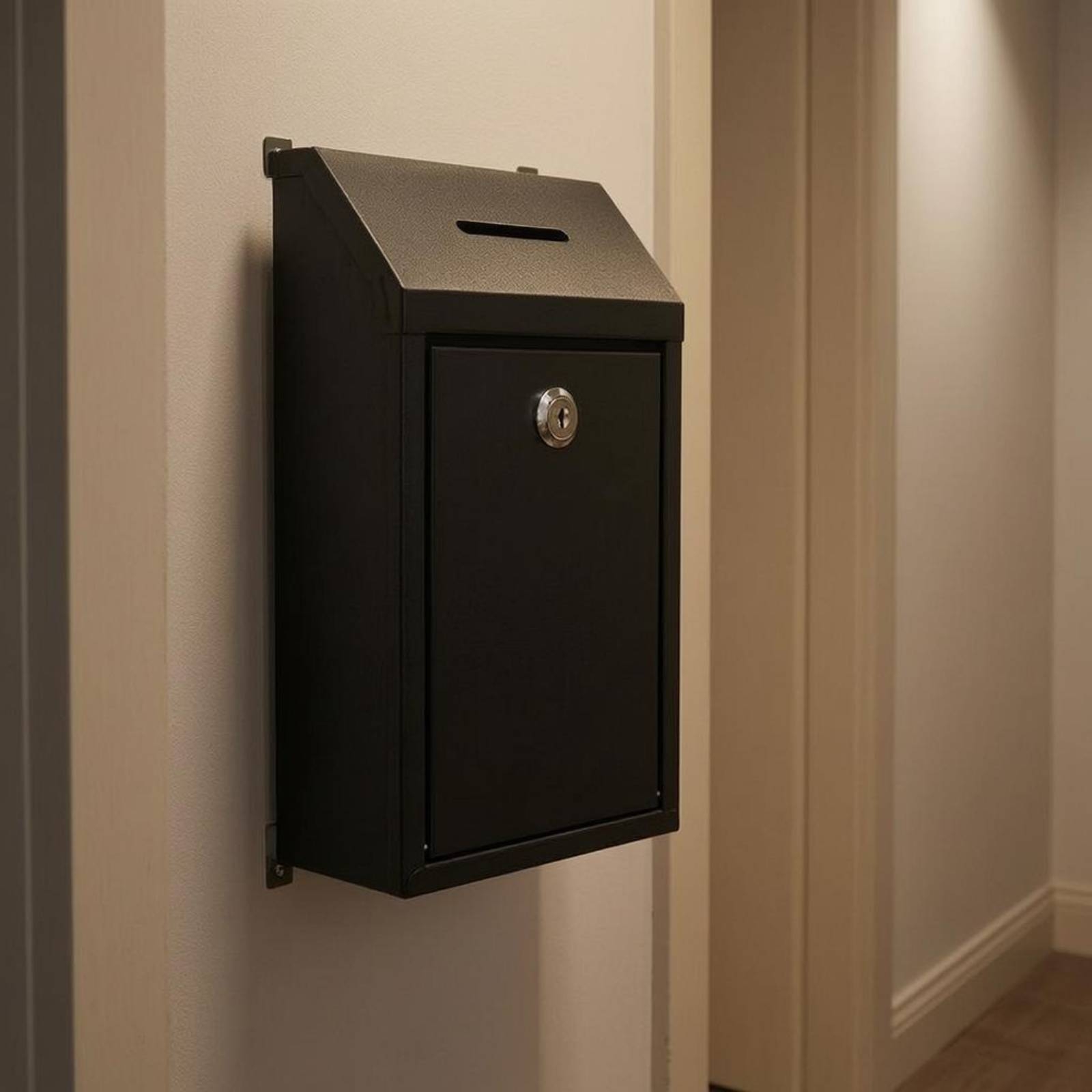 Slanted-Top Mailbox Mail Slot  - Home Security Service incelemesi ve fiyatı