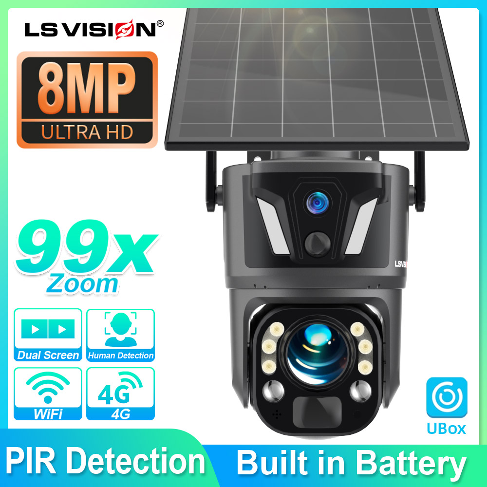 LS VISION 4K 8MP Outdoor Home  - Home Security Outdoor Camera System incelemesi ve fiyatı