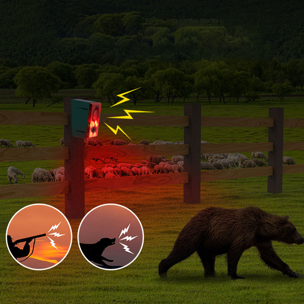 Solar Outdoor Motion Sensor Al - Barking Dog Alarm incelemesi ve fiyatı