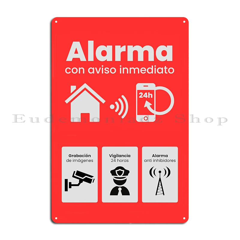 Retro 24h Alarm System Metal S - Home Security With Alarm incelemesi ve fiyatı