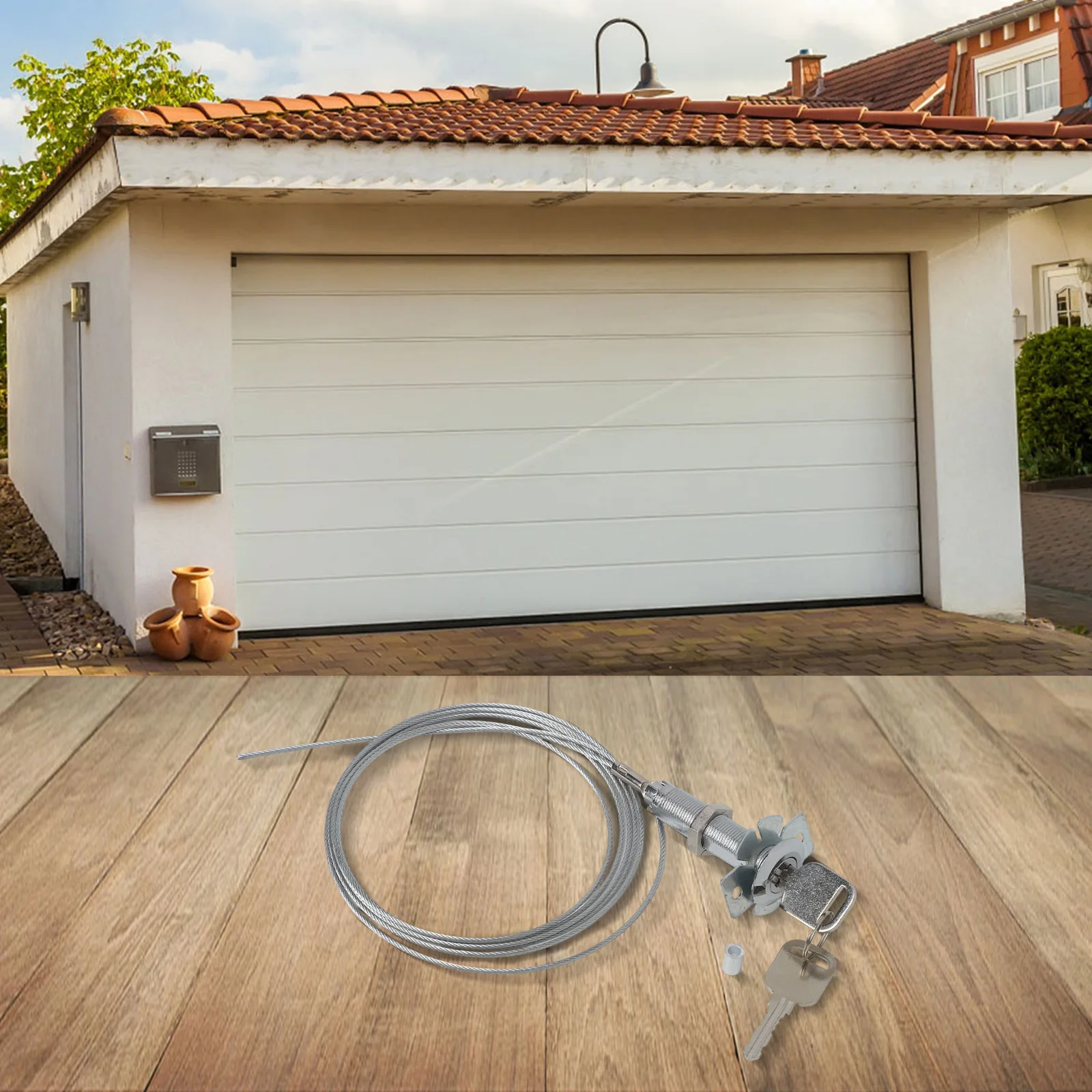 Key Lock Garage Door Lock Home - Home Security Features incelemesi ve fiyatı