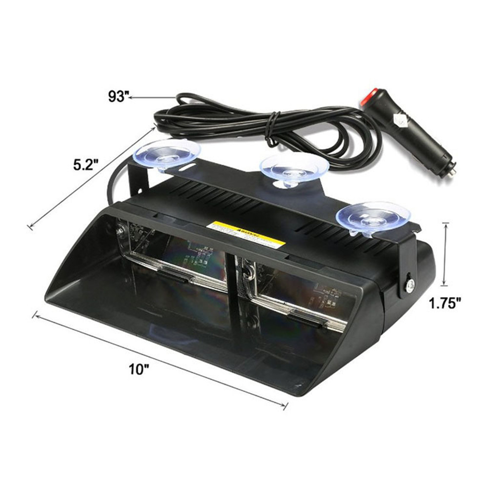 16 LED Windshield Dash Strobe  - Home Security Police incelemesi ve fiyatı
