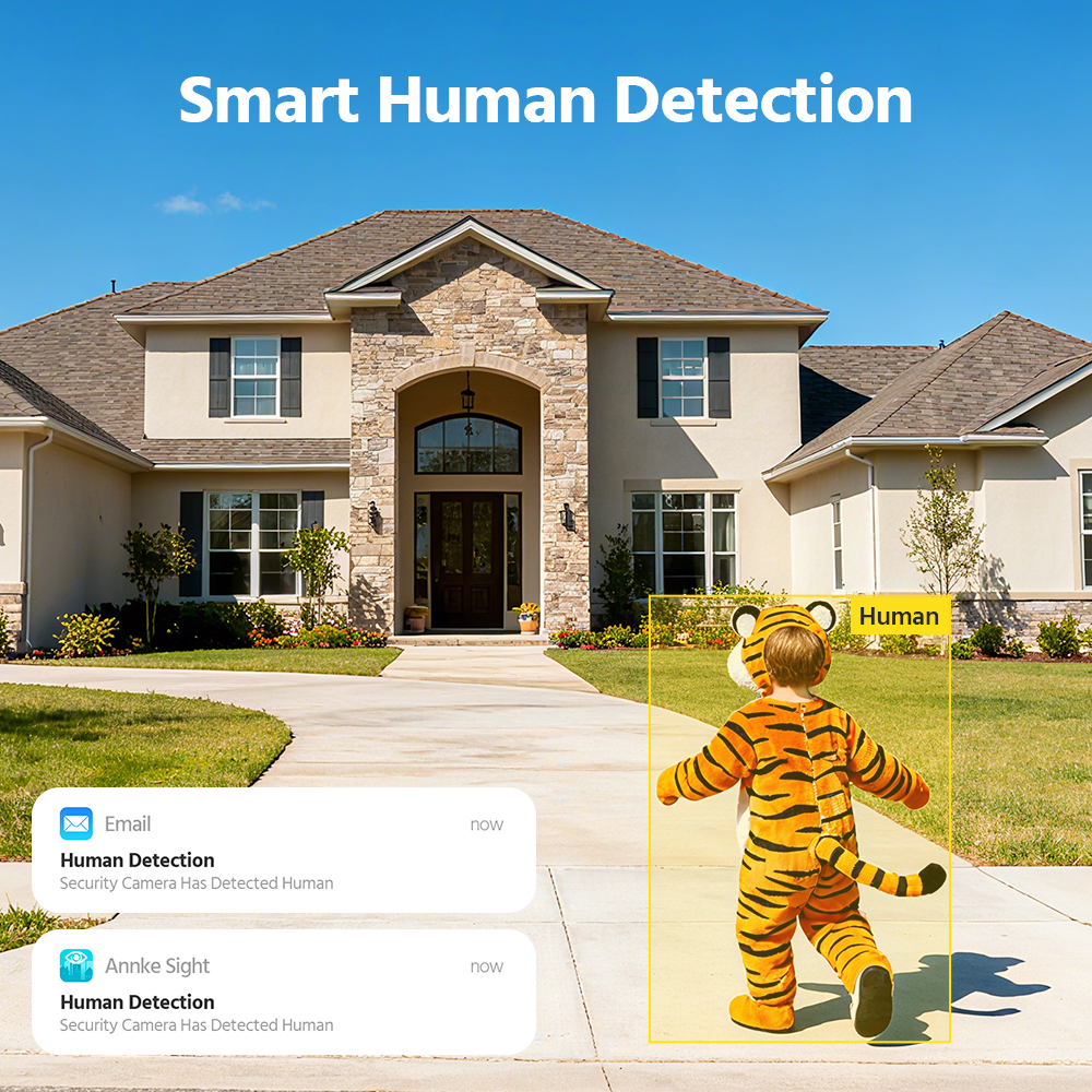 ANNKE 5MP  Wireless Security C - Home Security Outdoor Camera System incelemesi ve fiyatı