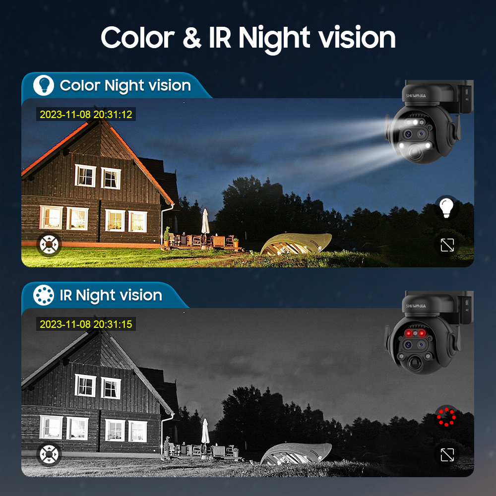 SHIWOJIA 12X Zoom 4G LTE Solar - Home Security Outdoor Camera System incelemesi ve fiyatı
