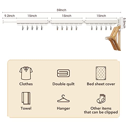 White Retractable Tri-Fold Wal - Home Security Features incelemesi ve fiyatı