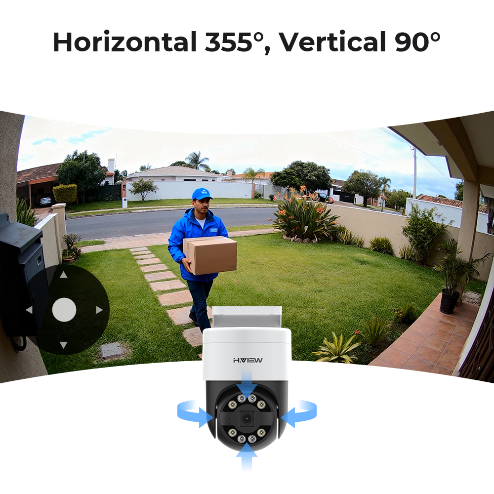 H.view 8Ch 4K 5MP 8MP Cctv Sec - Home Security Outdoor Camera System incelemesi ve fiyatı
