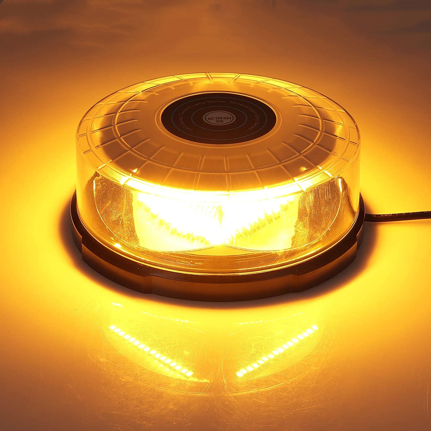 Yellow 24 LED Car Roof Ceiling - Home Security Police incelemesi ve fiyatı