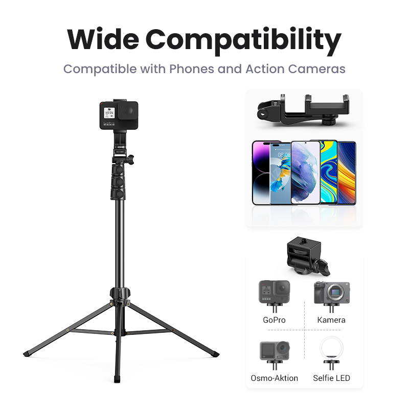 UGREEN 1.7m Phone Tripod Stand - Xiaomi Home Security 360 incelemesi ve fiyatı
