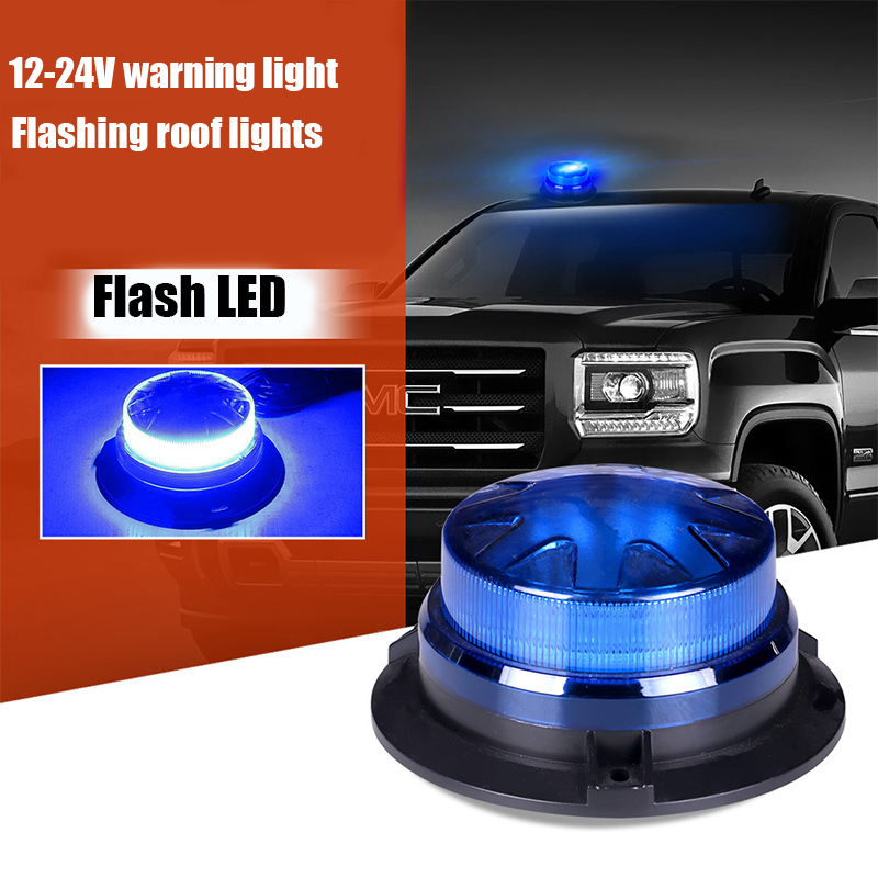 Magnetic Base LED Blue Emergen - Home Security Police incelemesi ve fiyatı