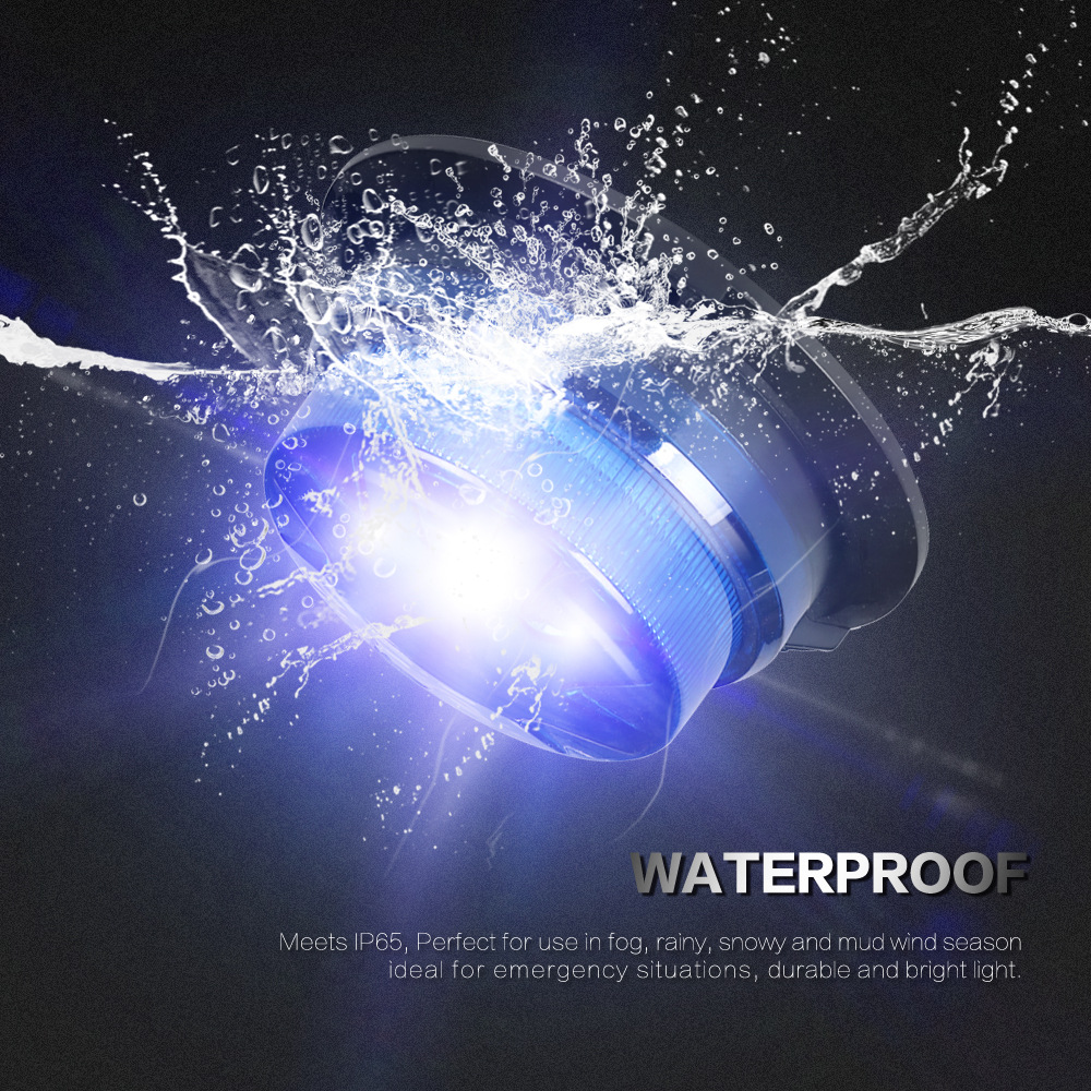 Magnetic Base LED Blue Emergen - Home Security Police incelemesi ve fiyatı