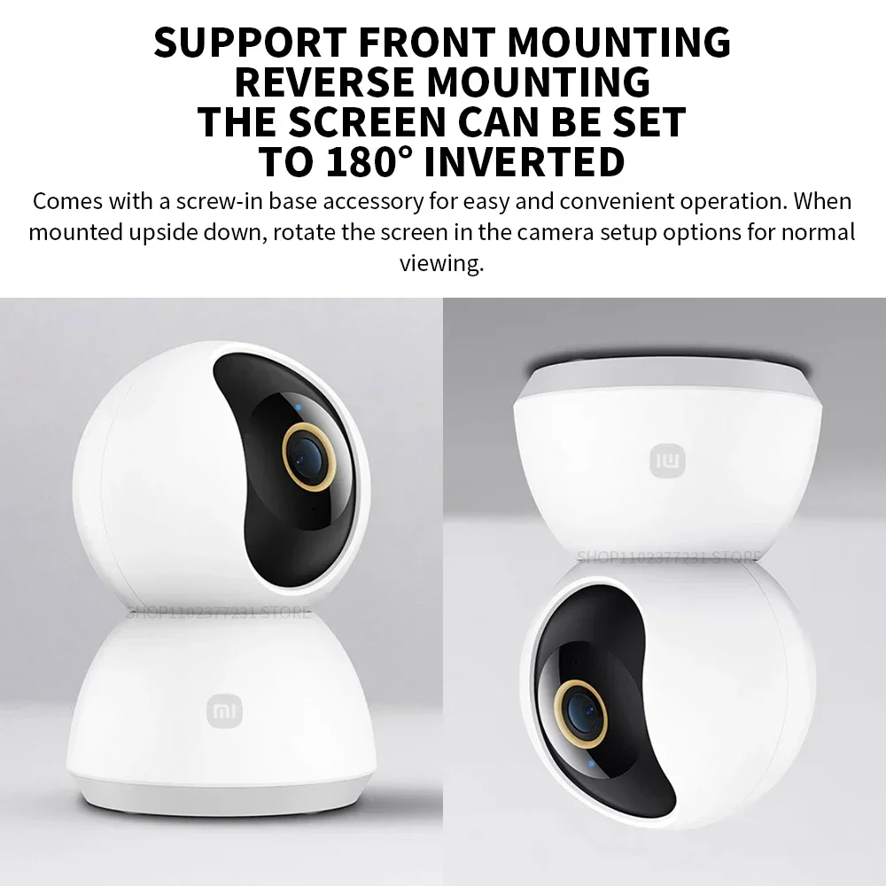 Xiaomi Smart IP Camera 2K 360° - Home Security Camera Xiaomi Mi 360 incelemesi ve fiyatı