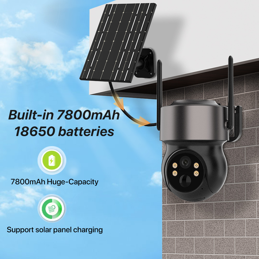 4MP 4G SIM Solar Battery Power - Home Security Outdoor Camera System incelemesi ve fiyatı