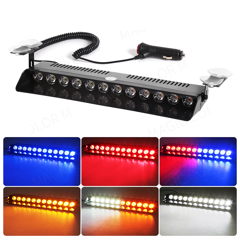 12 LED Car Strobe Light Flash  - Home Security Police incelemesi ve fiyatı