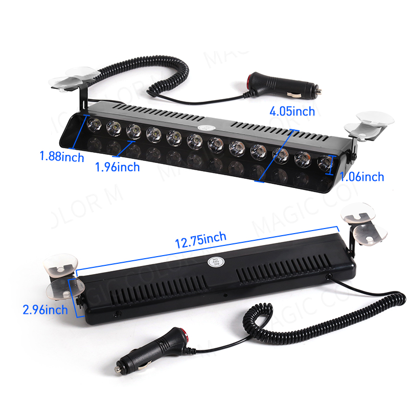 12 LED Car Strobe Light Flash  - Home Security Police incelemesi ve fiyatı