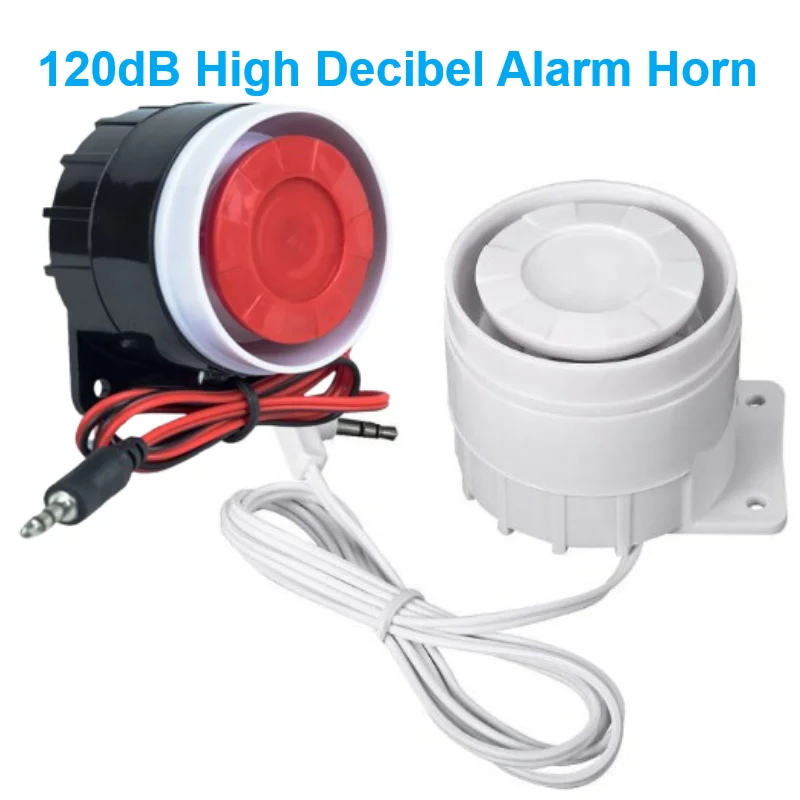 120dB Buzzer Alarm Horn Anti-t - Home Security Police incelemesi ve fiyatı