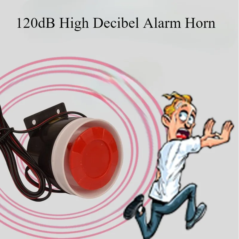 120dB Buzzer Alarm Horn Anti-t - Home Security Police incelemesi ve fiyatı