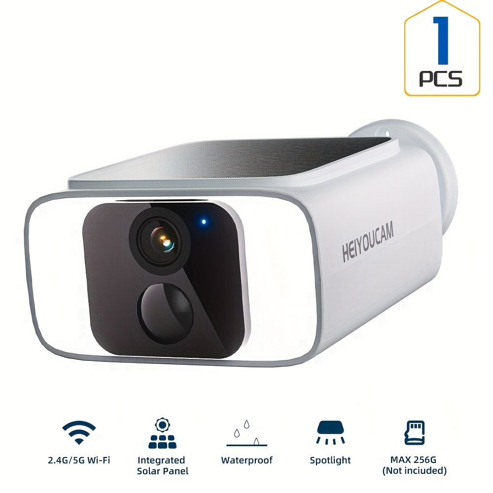1/2/4pcs HEIYOUCAM 4MP Solar S - Home Security No Wifi incelemesi ve fiyatı