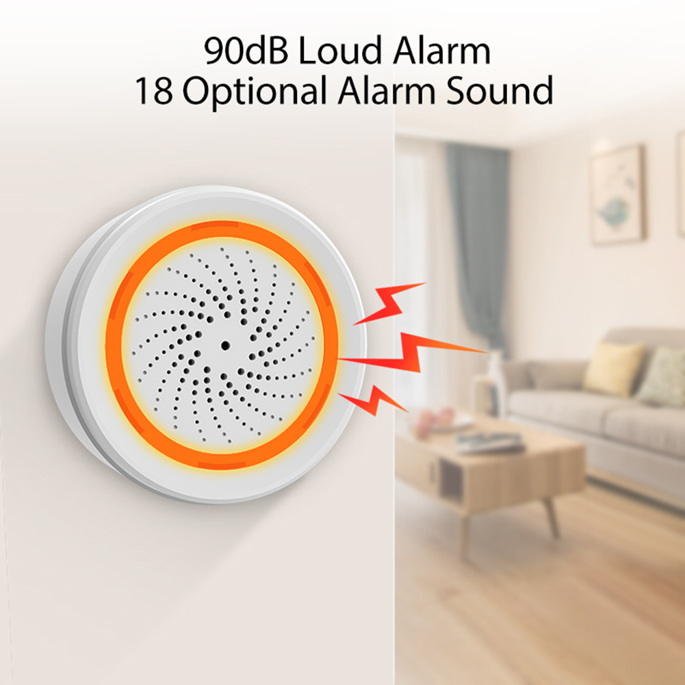 Smart Siren Alarm Tuya Zigbee  - Home Security Blink incelemesi ve fiyatı