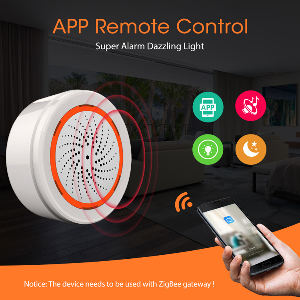Smart Siren Alarm Tuya Zigbee  - Home Security Blink incelemesi ve fiyatı