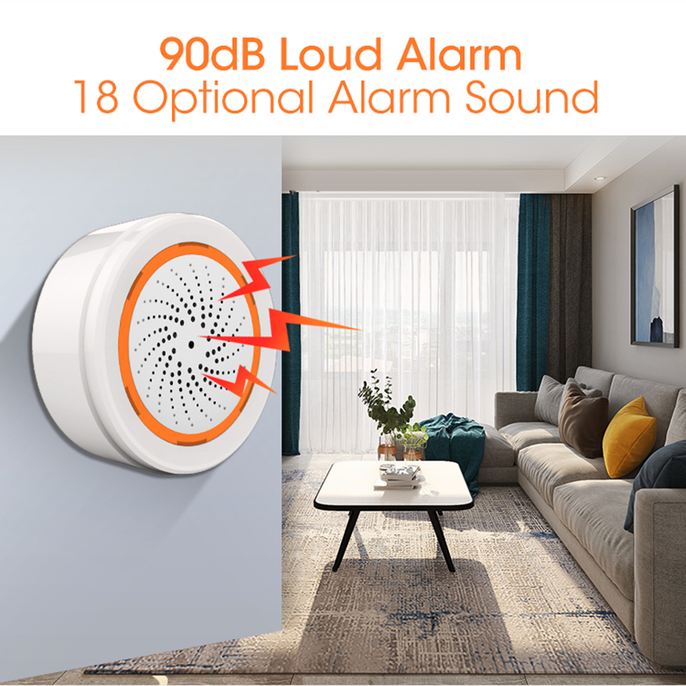 Smart Siren Alarm Tuya Zigbee  - Home Security Blink incelemesi ve fiyatı