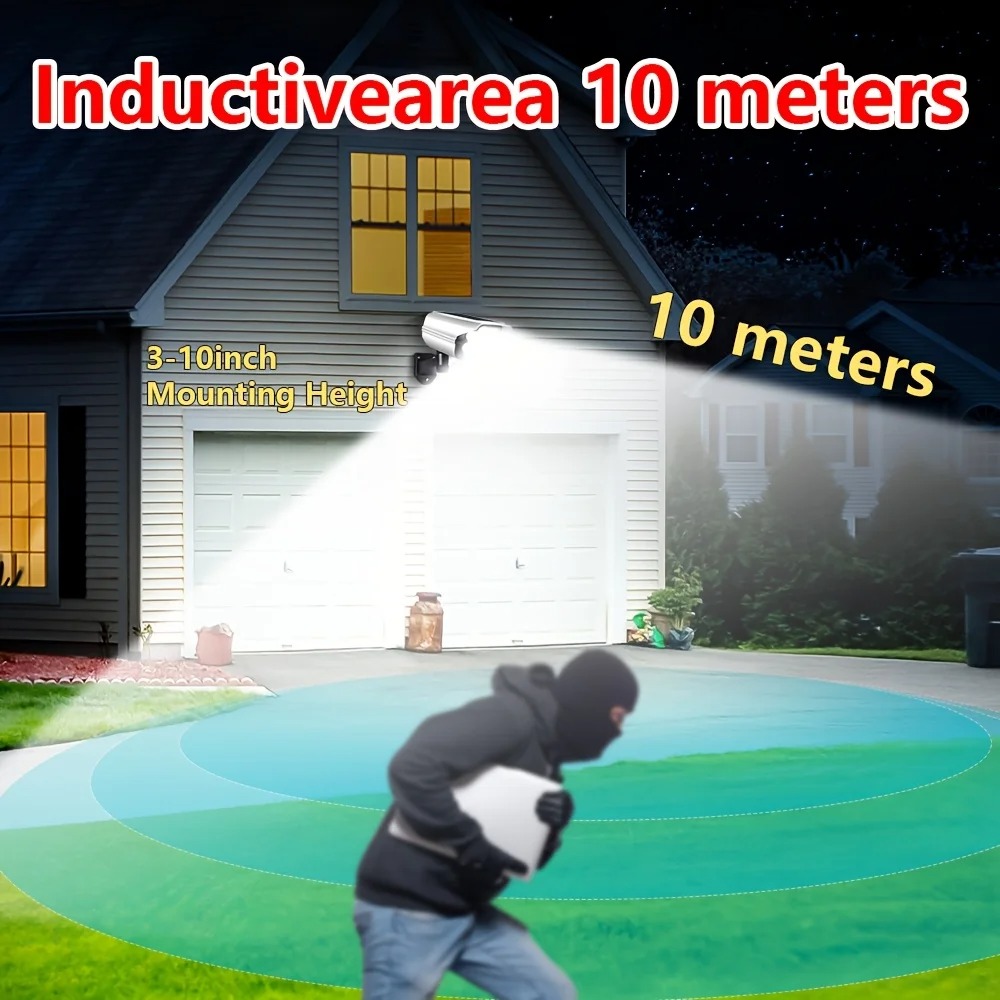 77 LED Outdoor Motion Sensor S - Fake Camera Dummy incelemesi ve fiyatı