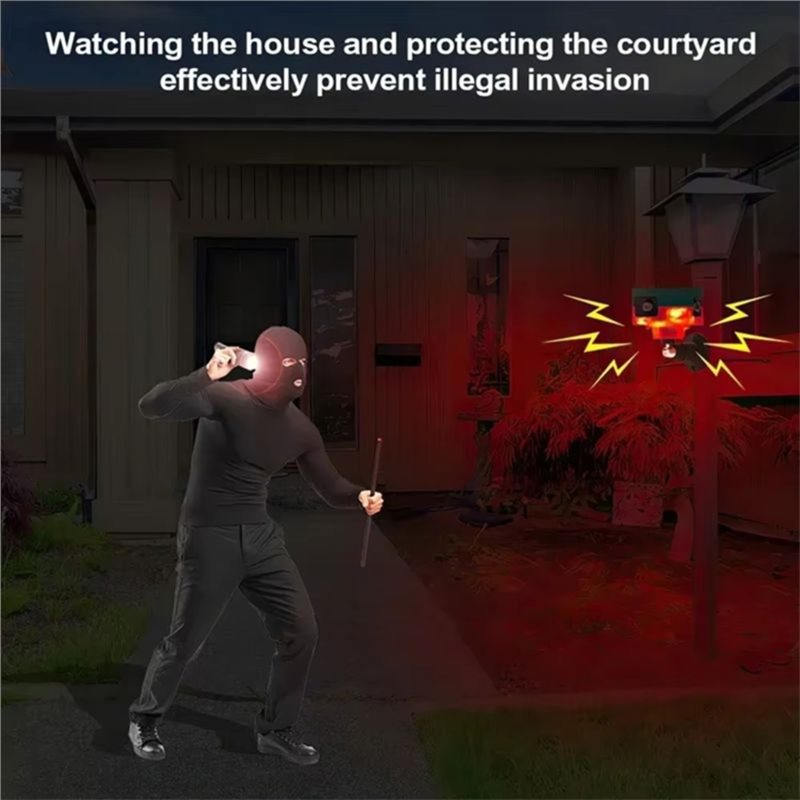 ABUO-Solar Infrared Motion Sen - Barking Dog Alarm incelemesi ve fiyatı