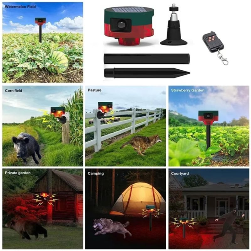 ABUO-Solar Infrared Motion Sen - Barking Dog Alarm incelemesi ve fiyatı