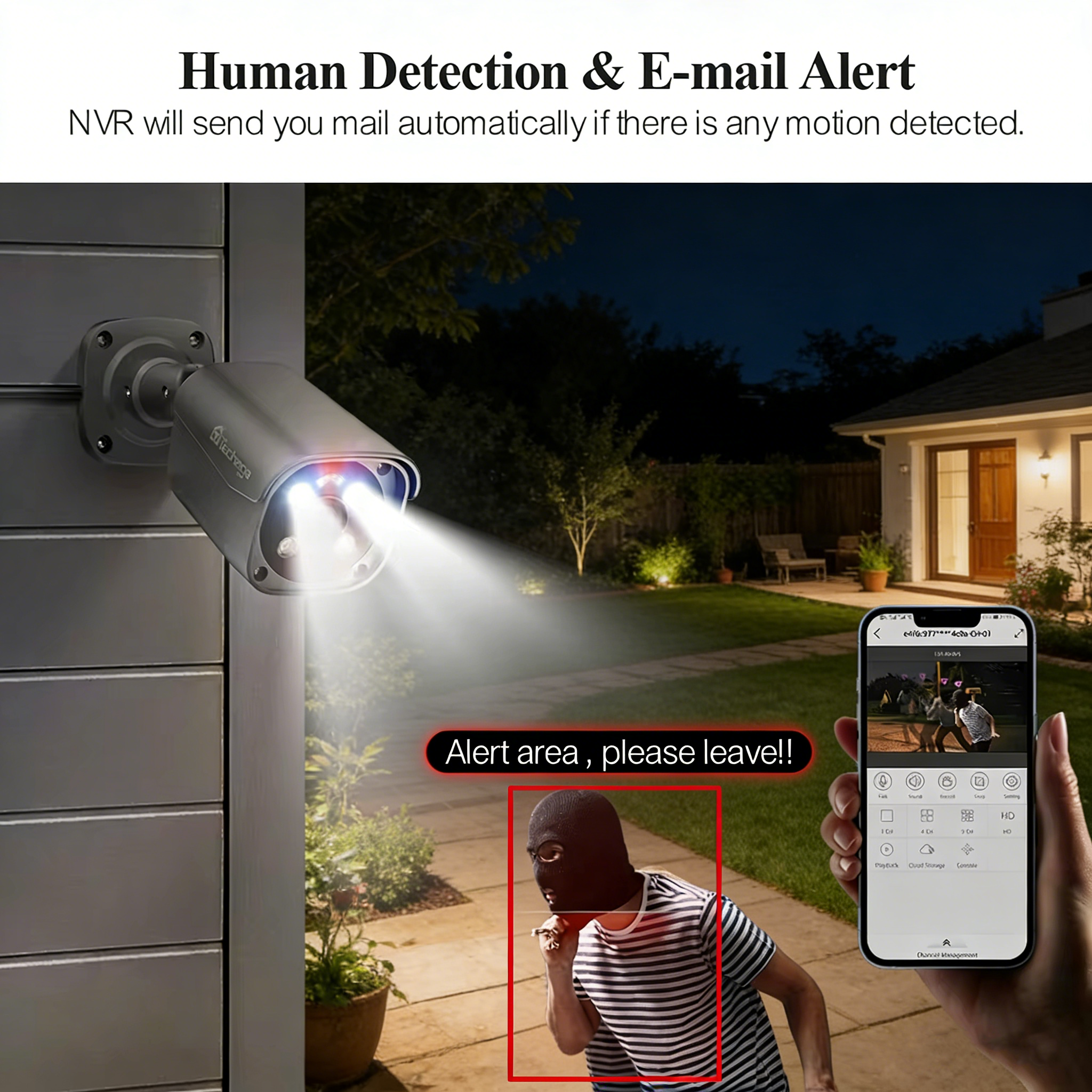 Techage 8CH 5MP 8MP Security C - Home Security Outdoor Camera System incelemesi ve fiyatı