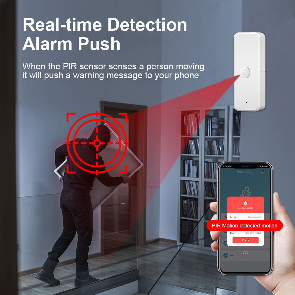 New Tuya WiFi PIR Motion Detec - Home Security With Alarm incelemesi ve fiyatı