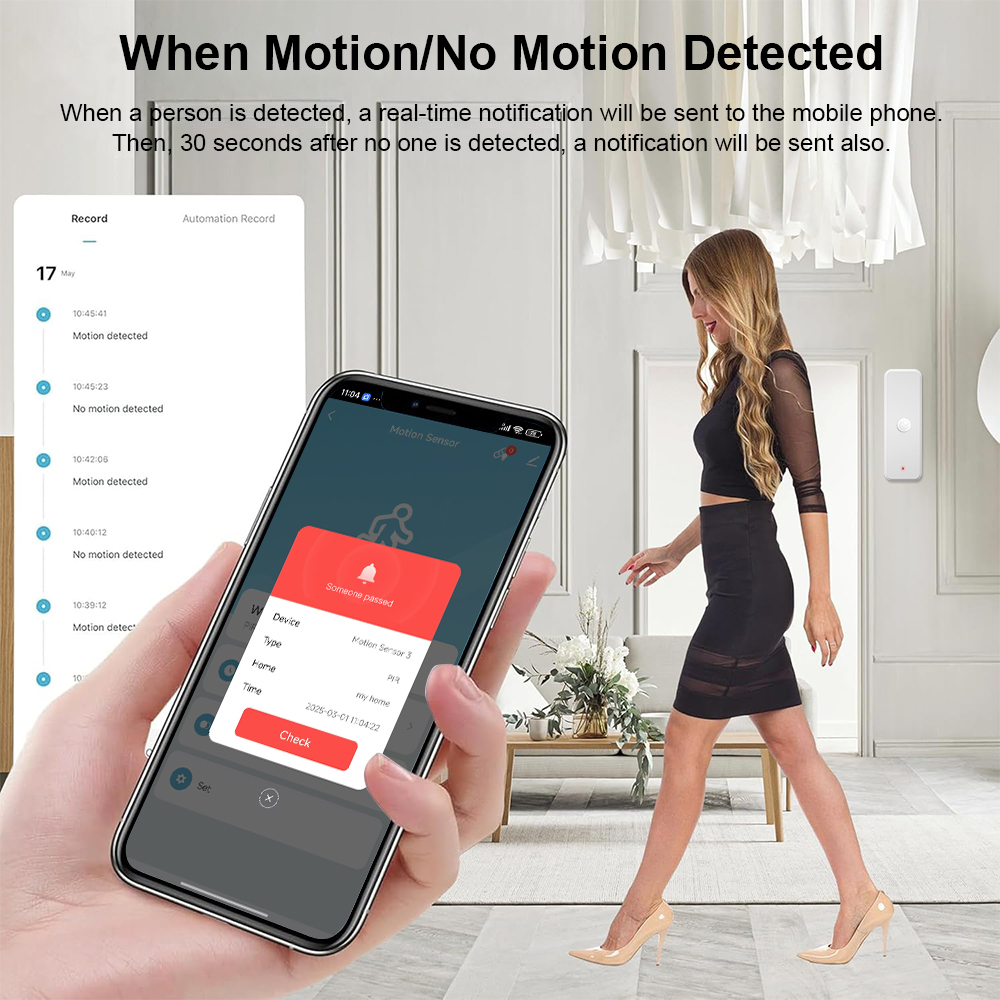 New Tuya WiFi PIR Motion Detec - Home Security With Alarm incelemesi ve fiyatı