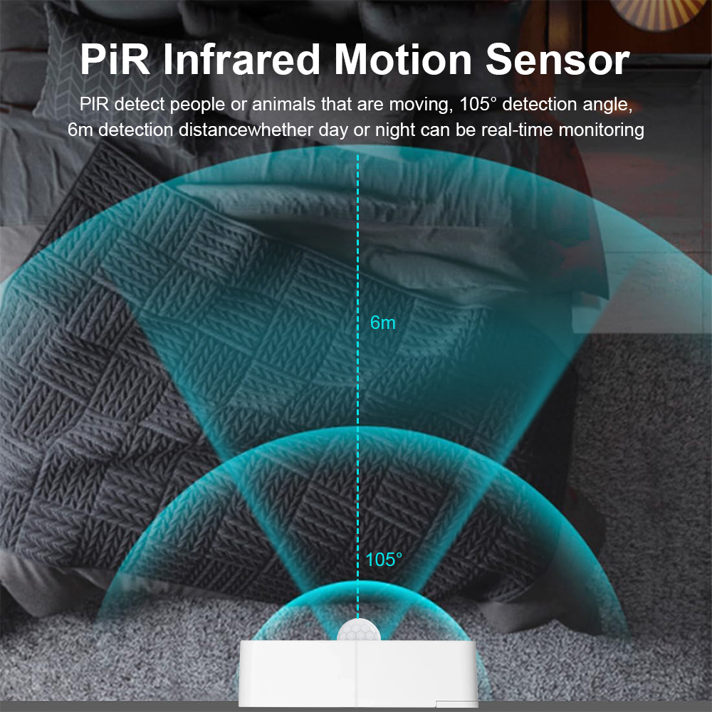 New Tuya WiFi PIR Motion Detec - Home Security With Alarm incelemesi ve fiyatı