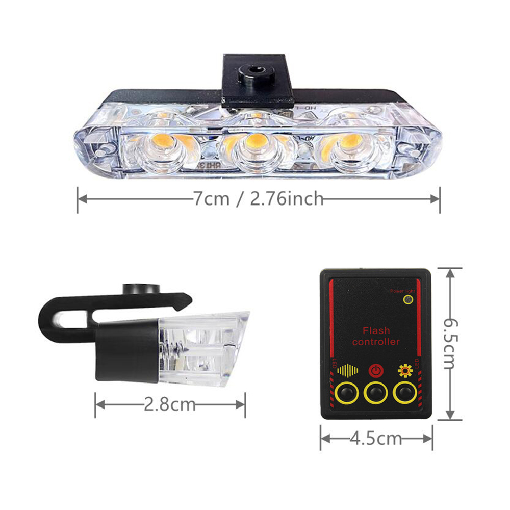 12V Car Grille Strobe Light He - Home Security Police incelemesi ve fiyatı